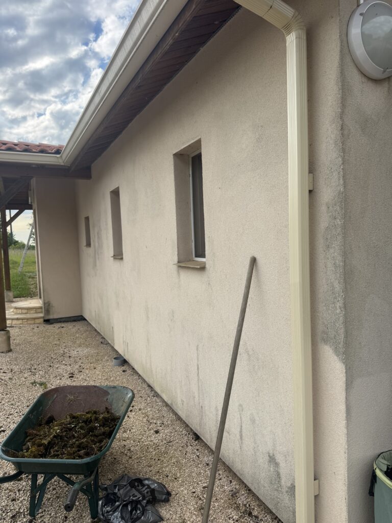 Nettoyage & démoussage façade traitement hydrofuge